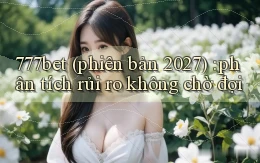777bet (phiên bản 2027) phân tích rủi ro không chờ đợi