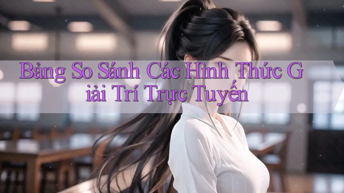 Bảng So Sánh Các Hình Thức Giải Trí Trực Tuyến