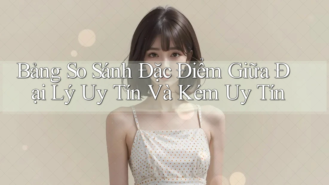 Bảng So Sánh Đặc Điểm Giữa Đại Lý Uy Tín Và Kém Uy Tín