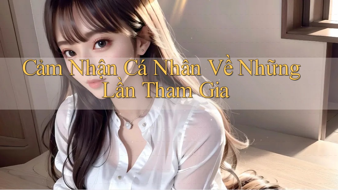 Cảm Nhận Cá Nhân Về Những Lần Tham Gia