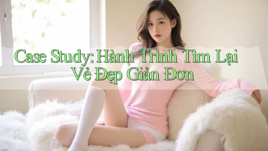 Case Study: Hành Trình Tìm Lại Vẻ Đẹp Giản Đơn Case Study: Hành Trình Tìm Lại Vẻ Đẹp Giản Đơn