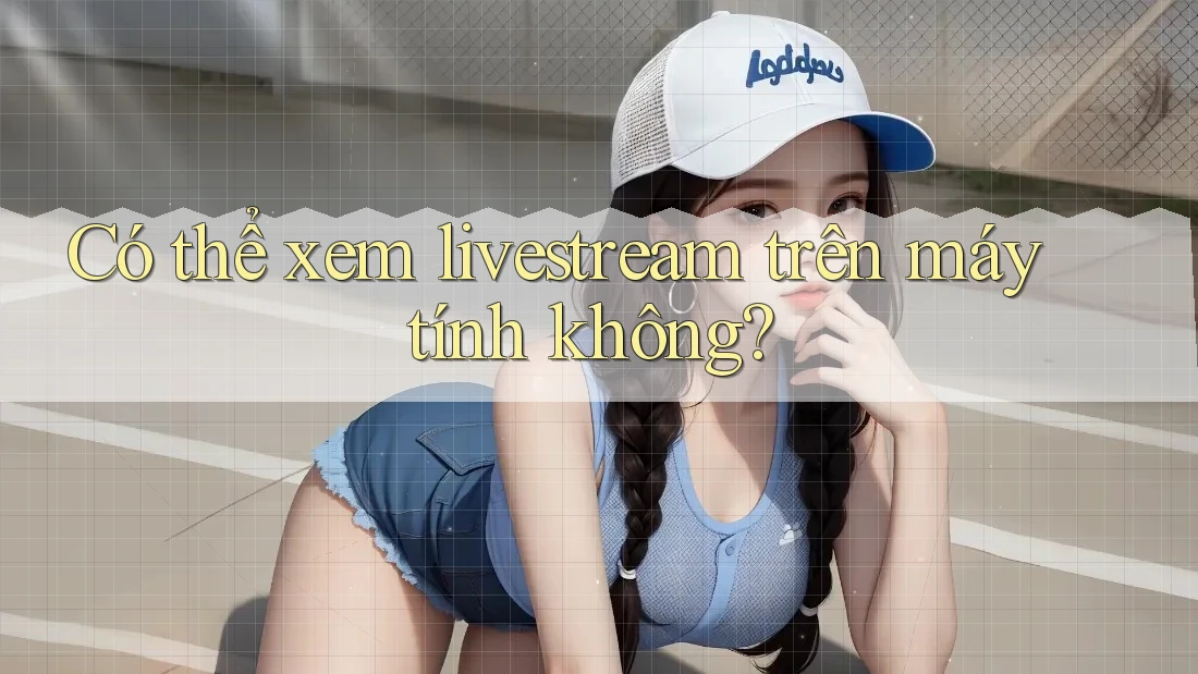 Có thể xem livestream trên máy tính không?