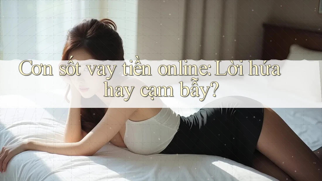 Cơn sốt vay tiền online: Lời hứa hay cạm bẫy?
