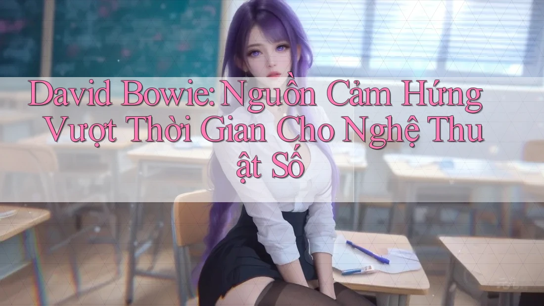 David Bowie: Nguồn Cảm Hứng Vượt Thời Gian Cho Nghệ Thuật Số