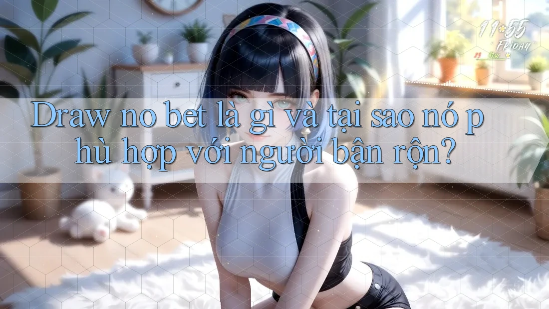 Draw no bet là gì và tại sao nó phù hợp với người bận rộn?