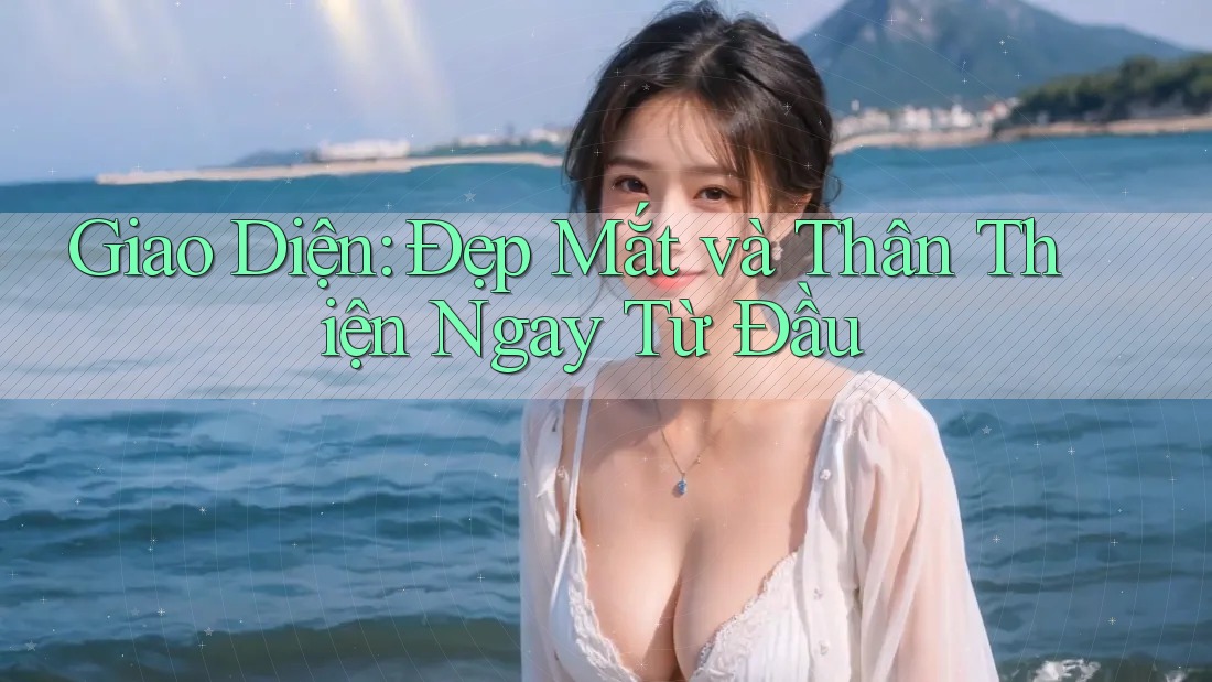 Giao Diện: Đẹp Mắt và Thân Thiện Ngay Từ Đầu