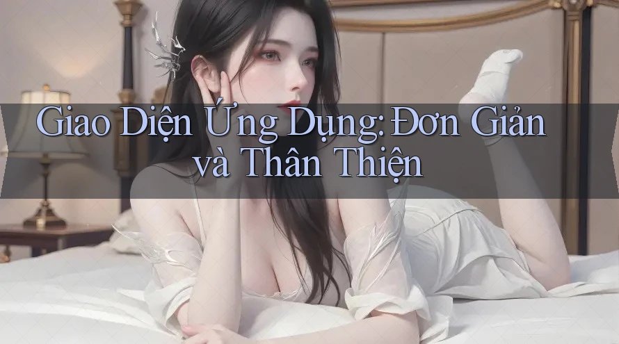 Giao Diện Ứng Dụng: Đơn Giản và Thân Thiện