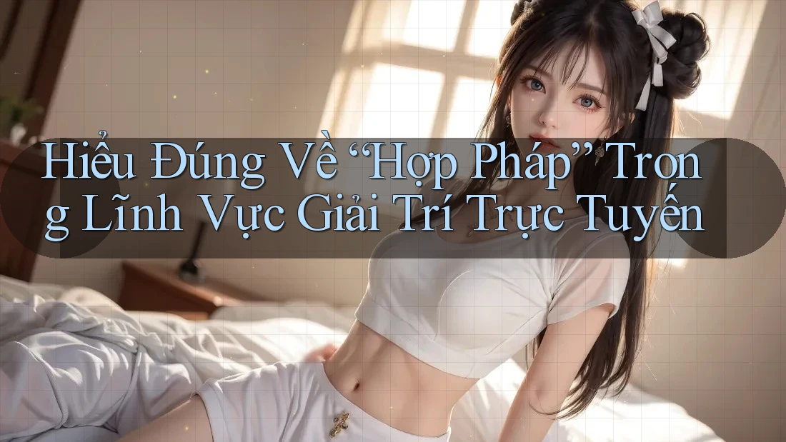 Hiểu Đúng Về “Hợp Pháp” Trong Lĩnh Vực Giải Trí Trực Tuyến