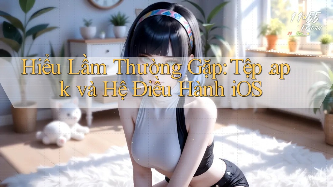 Hiểu Lầm Thường Gặp: Tệp. apk và Hệ Điều Hành iOS Hiểu Lầm Thường Gặp: Tệp. apk và Hệ Điều Hành iOS
