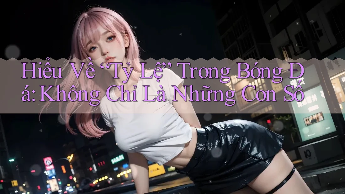 Hiểu Về “Tỷ Lệ” Trong Bóng Đá: Không Chỉ Là Những Con Số