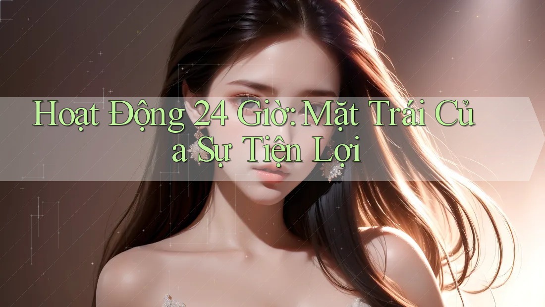Hoạt Động 24 Giờ: Mặt Trái Của Sự Tiện Lợi