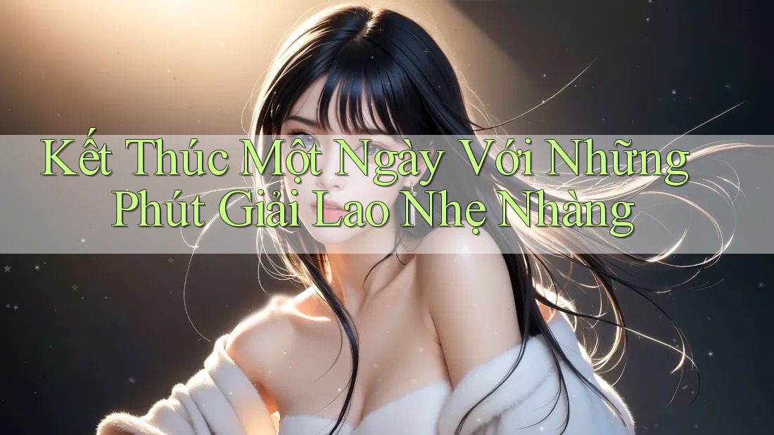 Kết Thúc Một Ngày Với Những Phút Giải Lao Nhẹ Nhàng