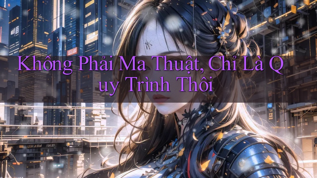 Không Phải Ma Thuật, Chỉ Là Quy Trình Thôi