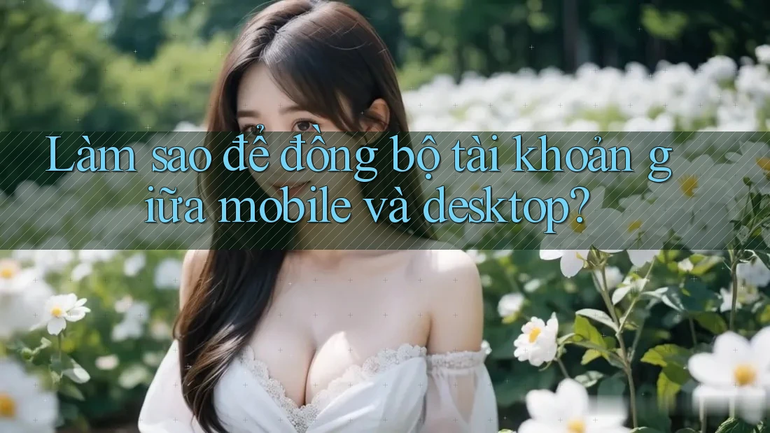 Làm sao để đồng bộ tài khoản giữa mobile và desktop? Làm sao để đồng bộ tài khoản giữa mobile và desktop?