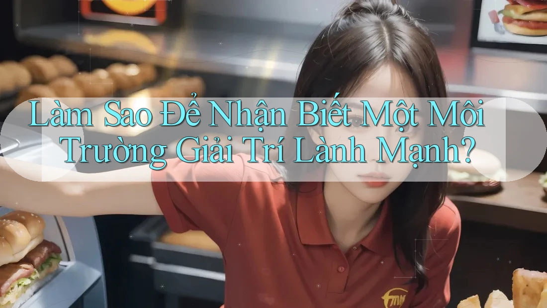 Làm Sao Để Nhận Biết Một Môi Trường Giải Trí Lành Mạnh? Làm Sao Để Nhận Biết Một Môi Trường Giải Trí Lành Mạnh?