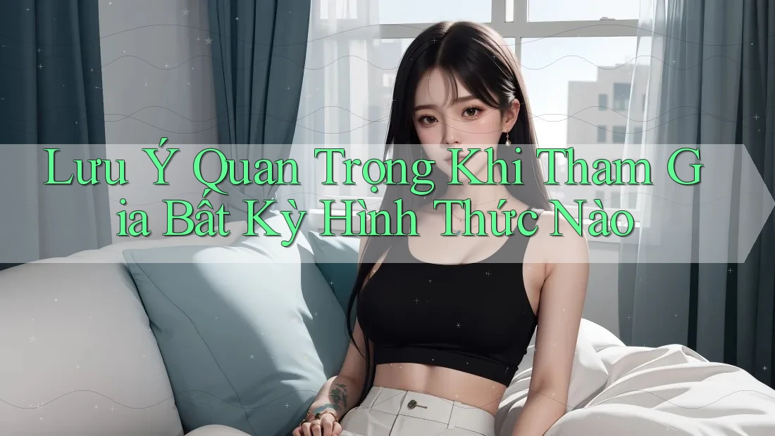 Lưu Ý Quan Trọng Khi Tham Gia Bất Kỳ Hình Thức Nào Lưu Ý Quan Trọng Khi Tham Gia Bất Kỳ Hình Thức Nào
