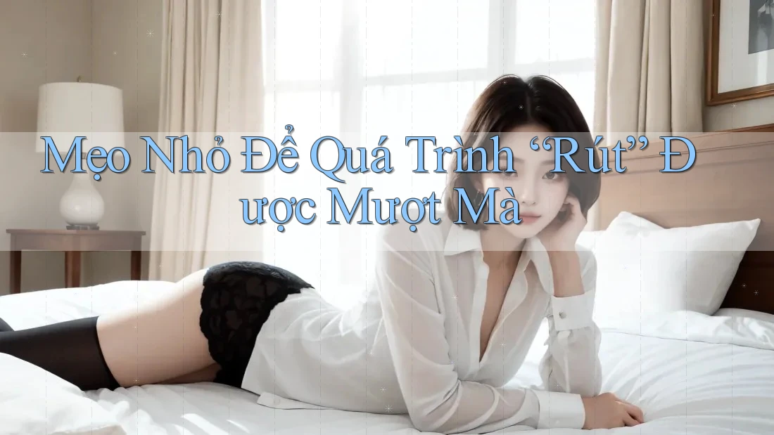 Mẹo Nhỏ Để Quá Trình “Rút” Được Mượt Mà