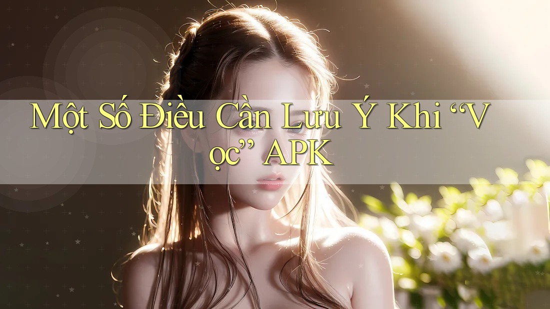 Một Số Điều Cần Lưu Ý Khi “Vọc” APK Một Số Điều Cần Lưu Ý Khi “Vọc” APK