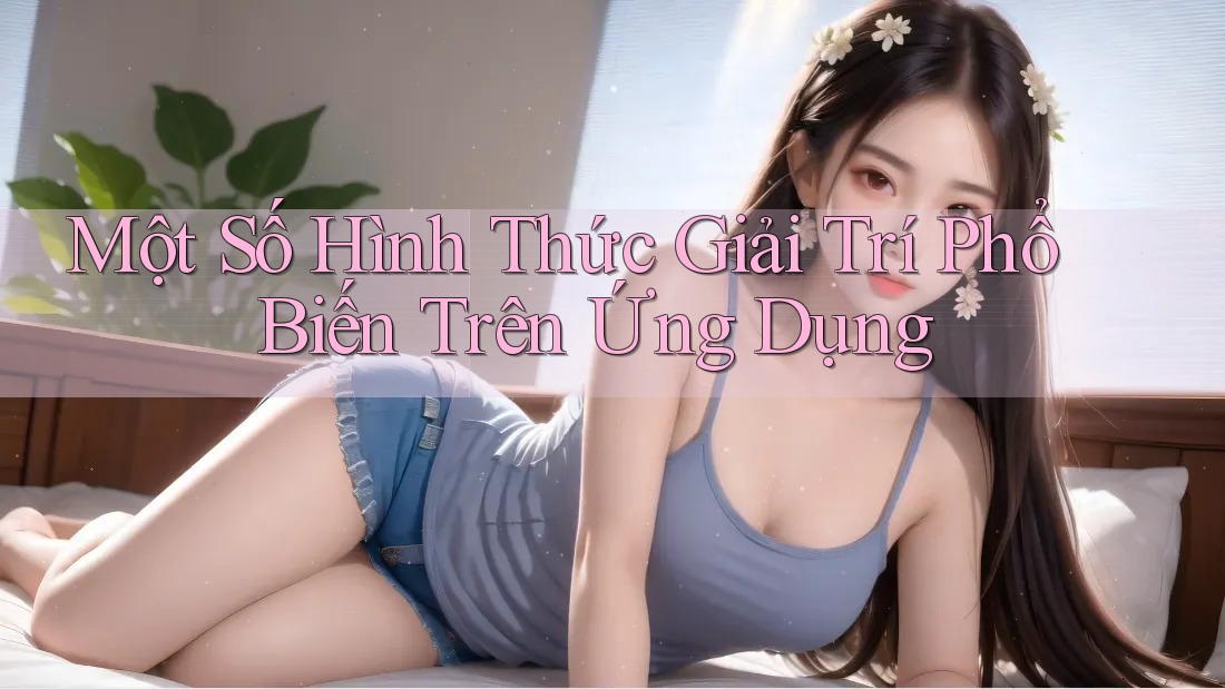 Một Số Hình Thức Giải Trí Phổ Biến Trên Ứng Dụng Một Số Hình Thức Giải Trí Phổ Biến Trên Ứng Dụng