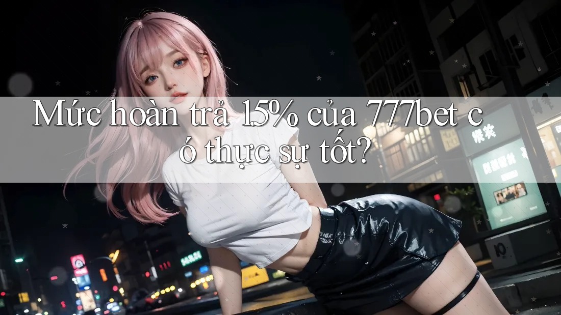 Mức hoàn trả 1. 5% của 777bet có thực sự tốt? Mức hoàn trả 1. 5% của 777bet có thực sự tốt?