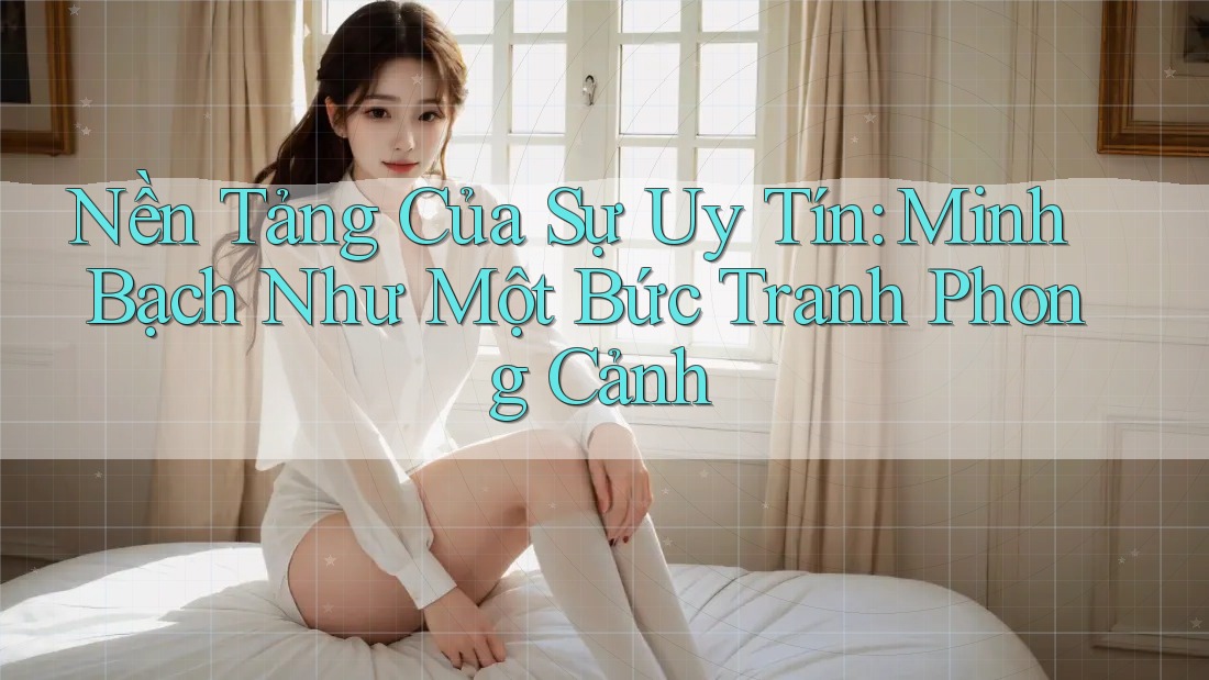 Nền Tảng Của Sự Uy Tín: Minh Bạch Như Một Bức Tranh Phong Cảnh