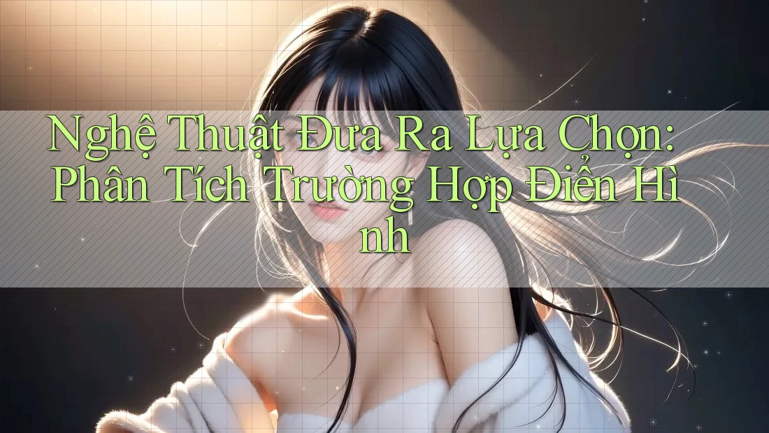 Nghệ Thuật Đưa Ra Lựa Chọn: Phân Tích Trường Hợp Điển Hình