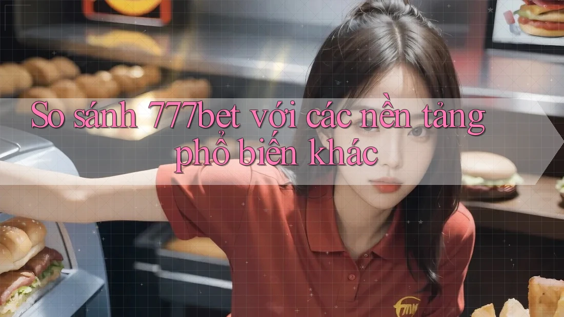 So sánh 777bet với các nền tảng phổ biến khác