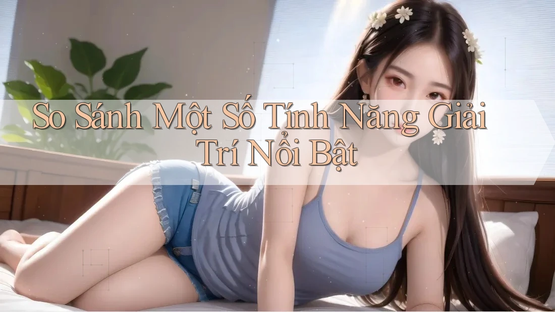 So Sánh Một Số Tính Năng Giải Trí Nổi Bật So Sánh Một Số Tính Năng Giải Trí Nổi Bật