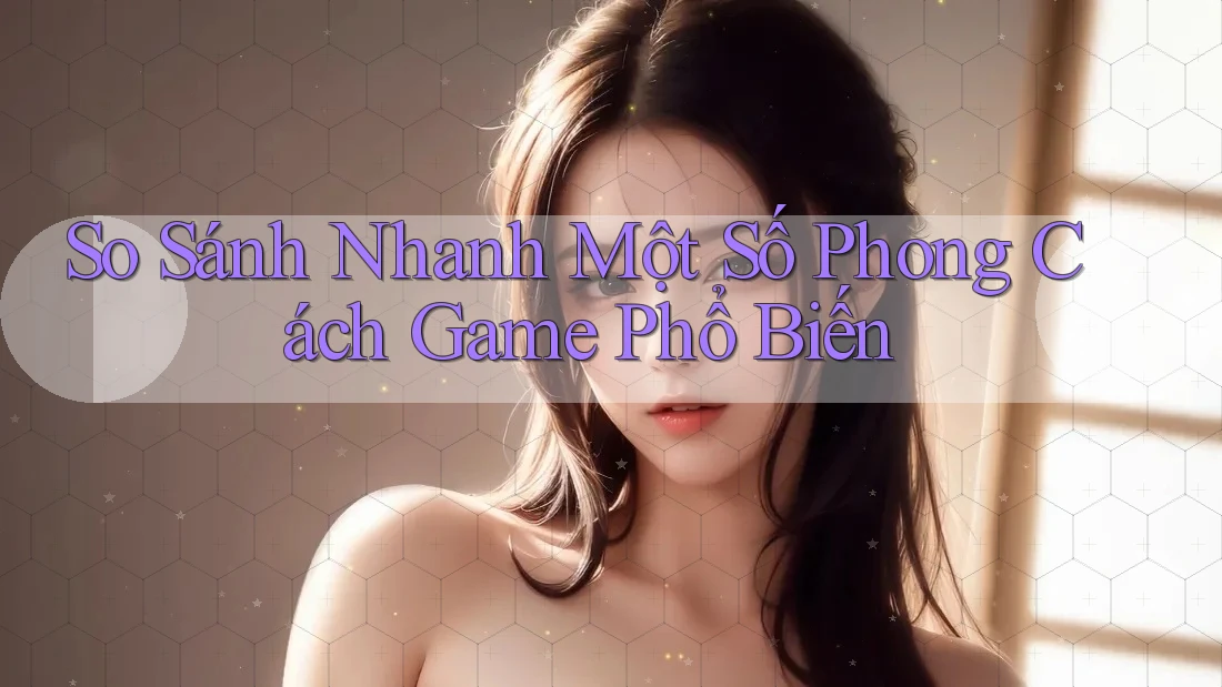 So Sánh Nhanh Một Số Phong Cách Game Phổ Biến So Sánh Nhanh Một Số Phong Cách Game Phổ Biến