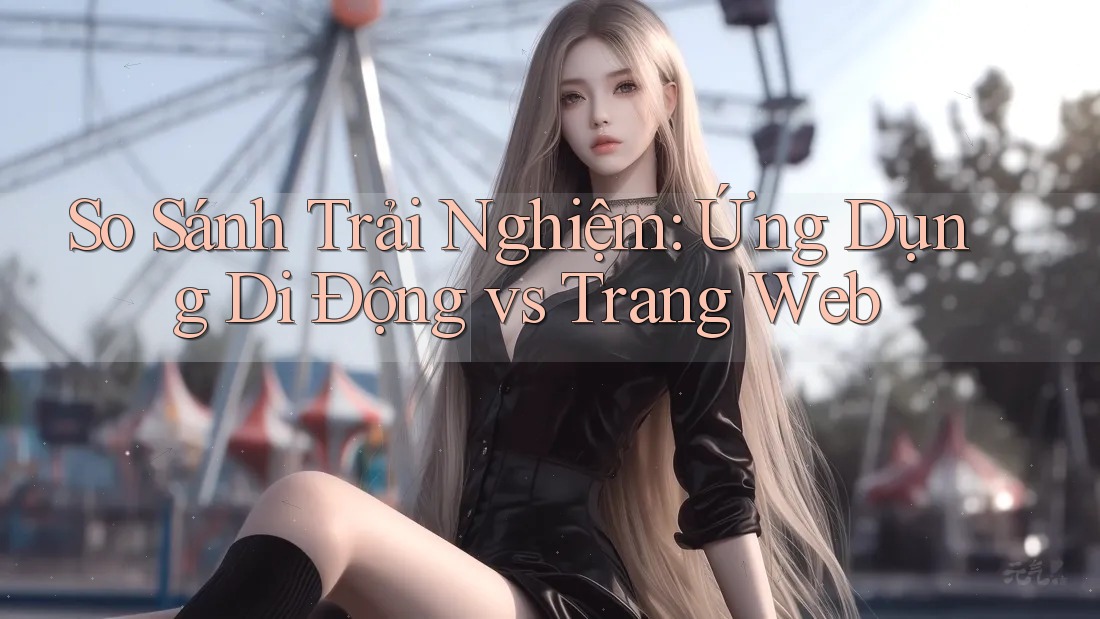 So Sánh Trải Nghiệm: Ứng Dụng Di Động vs Trang Web