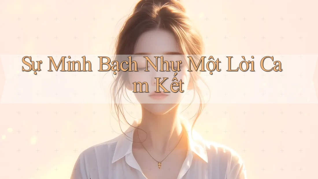Sự Minh Bạch Như Một Lời Cam Kết
