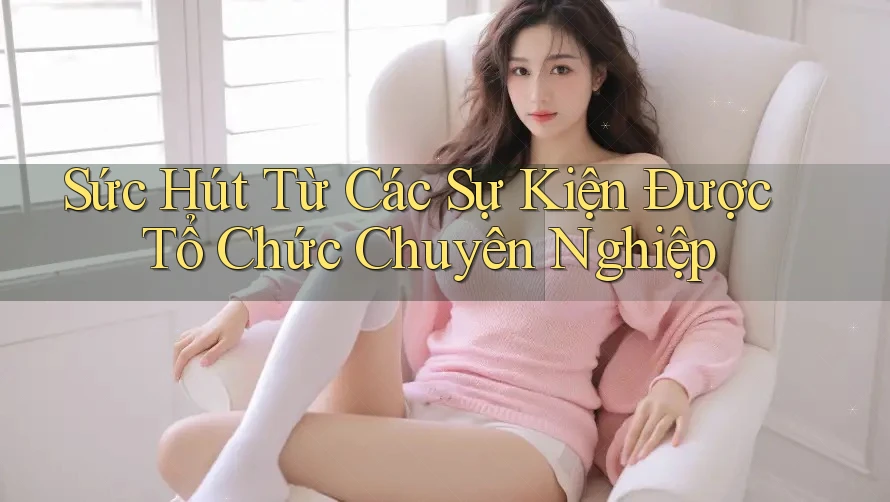 Sức Hút Từ Các Sự Kiện Được Tổ Chức Chuyên Nghiệp