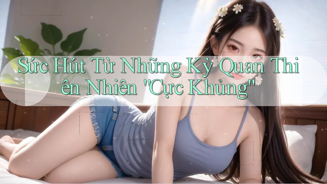 Sức Hút Từ Những Kỳ Quan Thiên Nhiên “Cực Khủng”