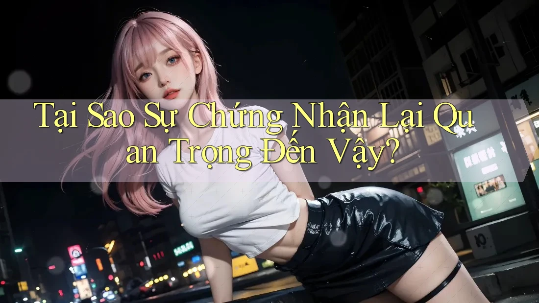 Tại Sao Sự Chứng Nhận Lại Quan Trọng Đến Vậy?