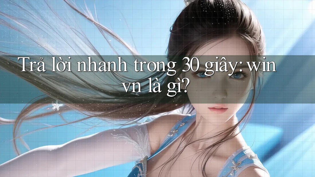 Trả lời nhanh trong 30 giây: Winvn là gì?