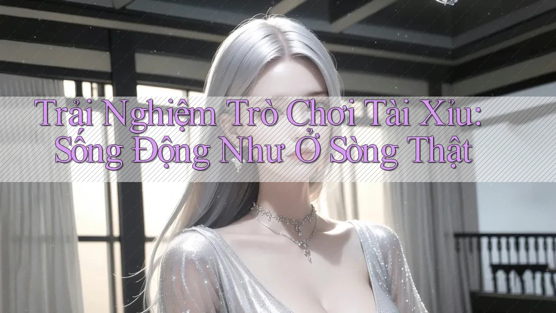 Trải Nghiệm Trò Chơi Tài Xỉu: Sống Động Như Ở Sòng Thật Trải Nghiệm Trò Chơi Tài Xỉu: Sống Động Như Ở Sòng Thật