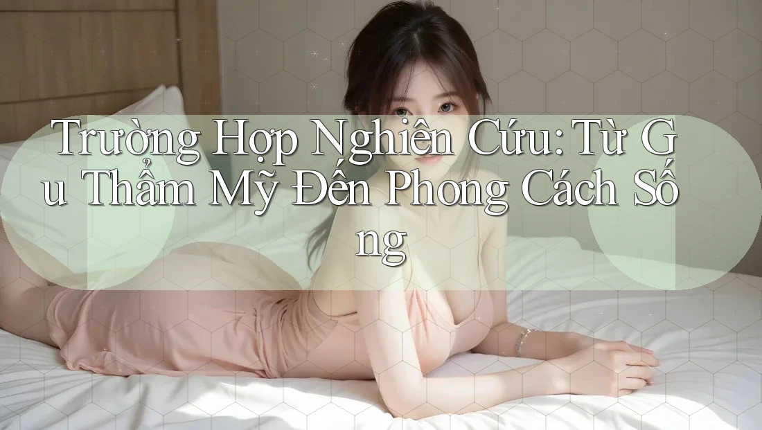 Trường Hợp Nghiên Cứu: Từ Gu Thẩm Mỹ Đến Phong Cách Sống
