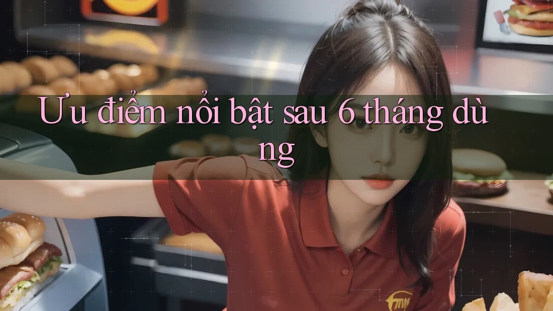 Ưu điểm nổi bật sau 6 tháng dùng
