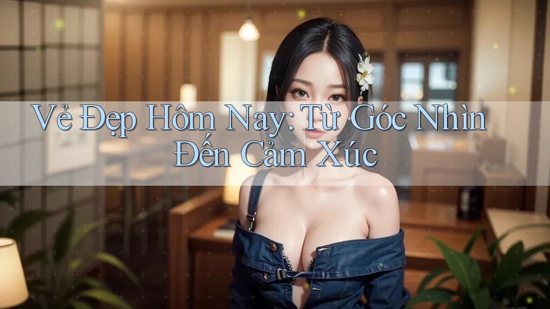 Vẻ Đẹp Hôm Nay: Từ Góc Nhìn Đến Cảm Xúc Vẻ Đẹp Hôm Nay: Từ Góc Nhìn Đến Cảm Xúc