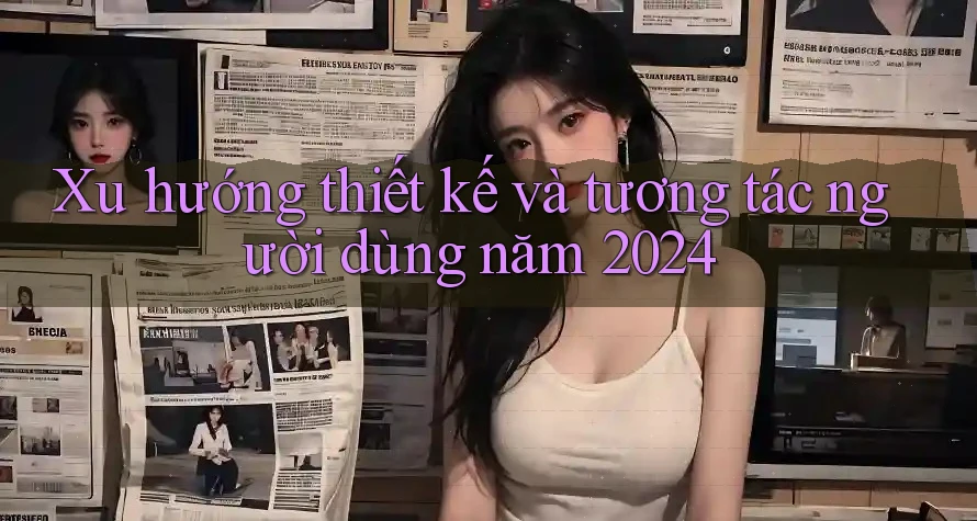 Xu hướng thiết kế và tương tác người dùng năm 2024