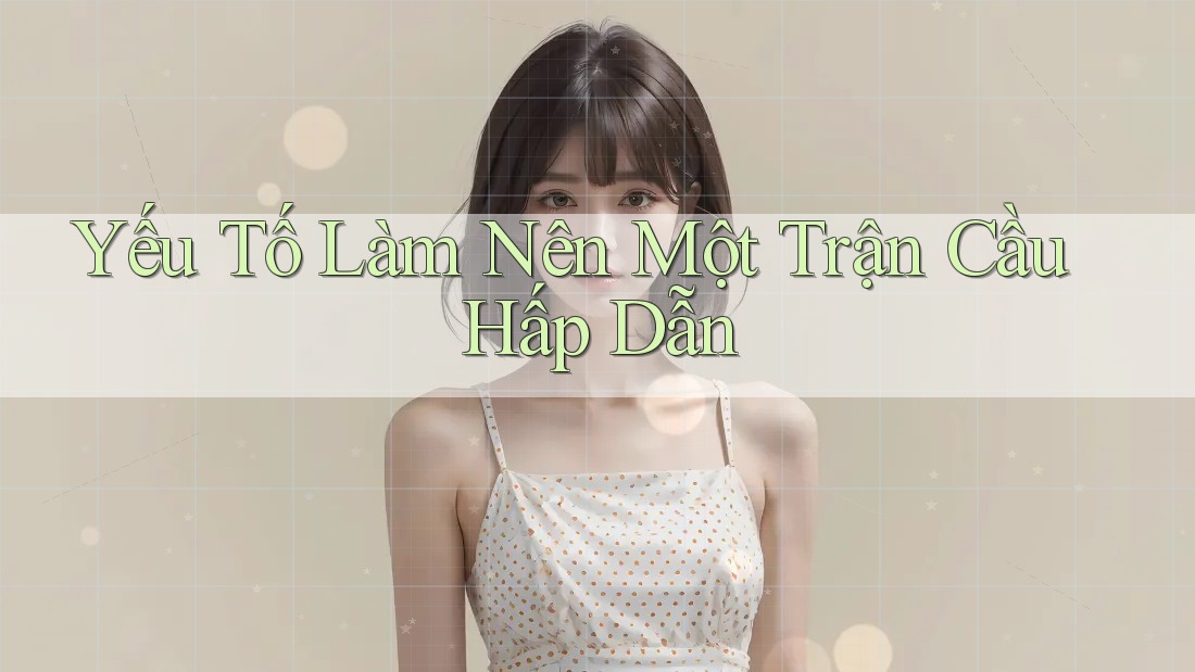 Yếu Tố Làm Nên Một Trận Cầu Hấp Dẫn