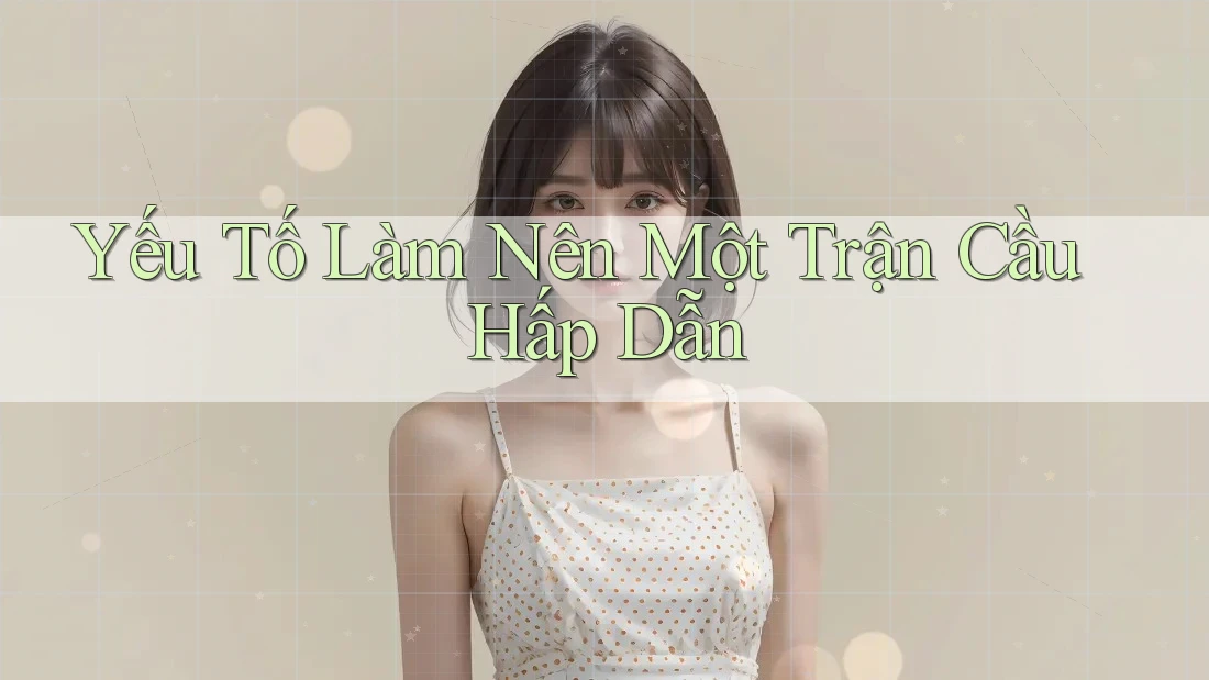 Yếu Tố Làm Nên Một Trận Cầu Hấp Dẫn